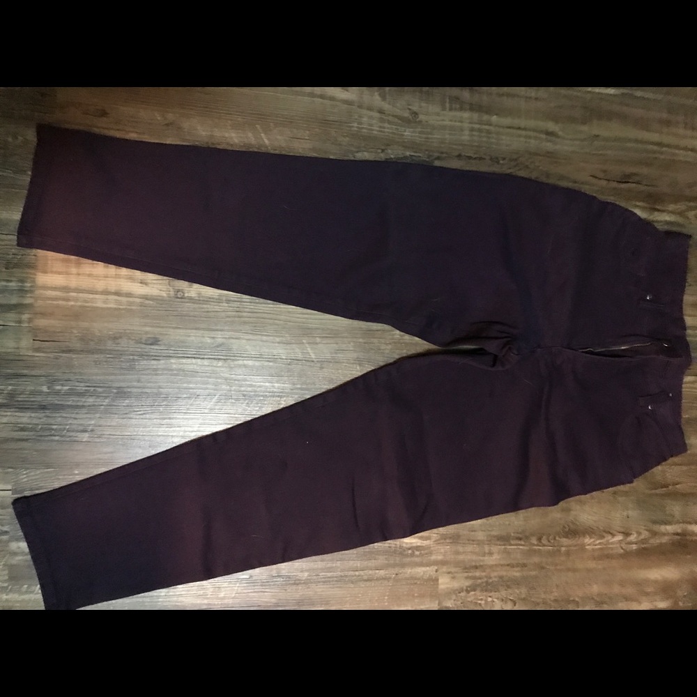 Gloria Vanderbilt Plum Purple Petite 14 M jeans
