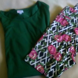 Lularoe TC leggings and XL Irma