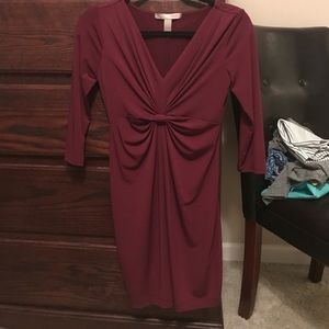 Forever 21 stretchy wine xs dress
