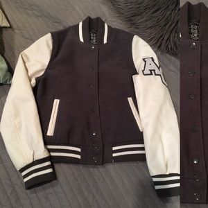 LAST KISS varsity women's jacket