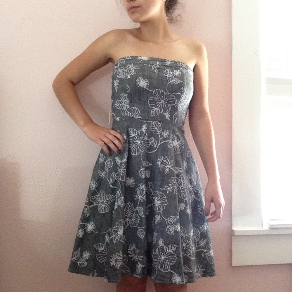 Cute floral beach dress