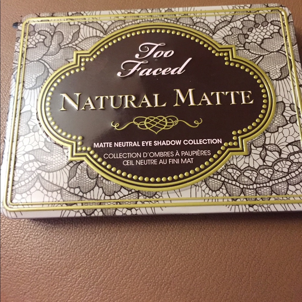 Too Faced Natural Matte Eyeshadow palette