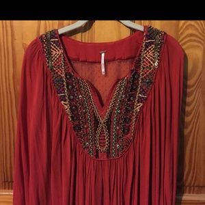 Free People   Blouse M/L Like New!!