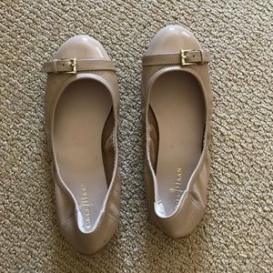 Cole Haan nude flats