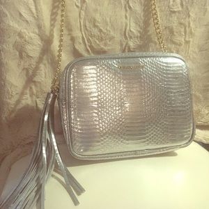 Victoria's Secret Cross Body Bag Silver