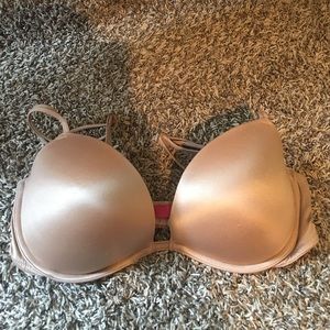 Pink bra