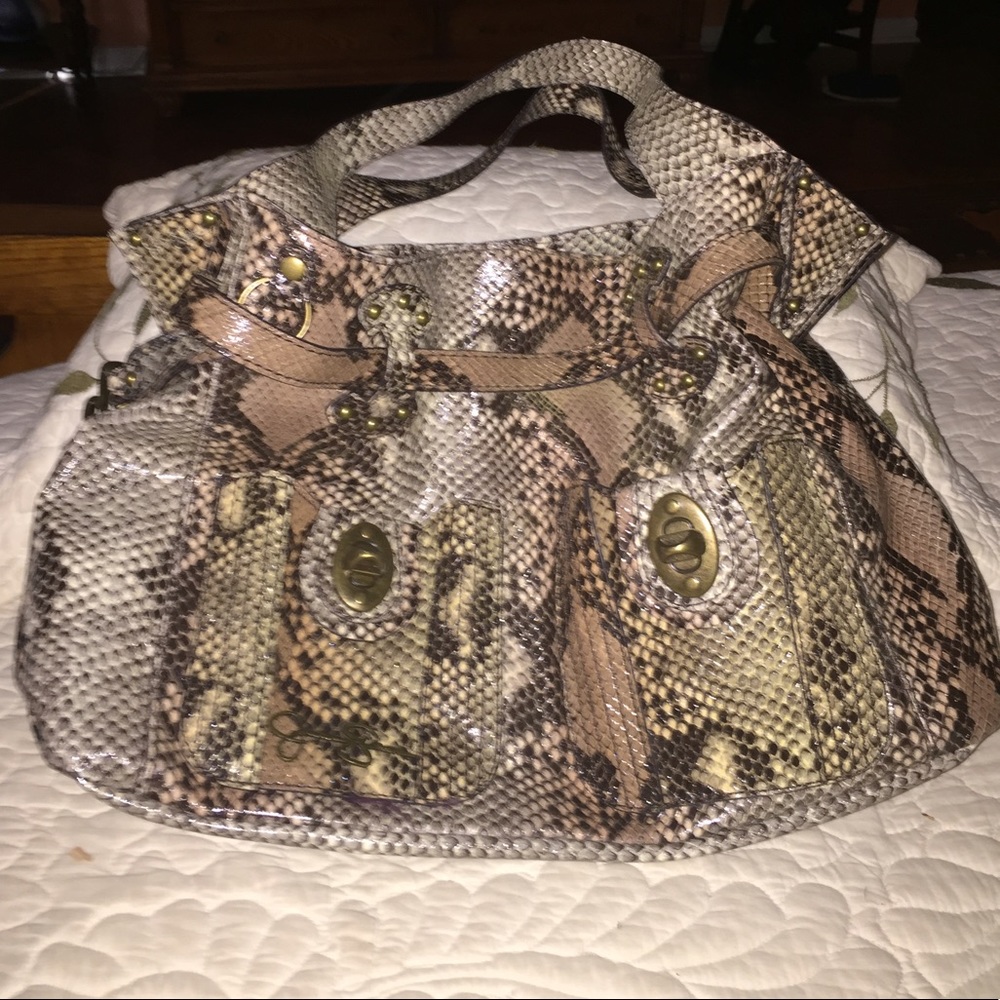 Jessica Simpson Snake Skin Purse