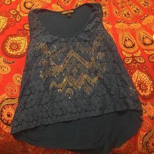 Blue Tank Top from Buckle