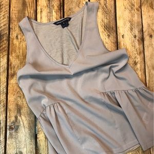 French Connection Relaxed Peplum Blouse