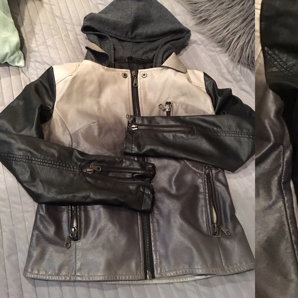 Vintage Havana faux leather jacket