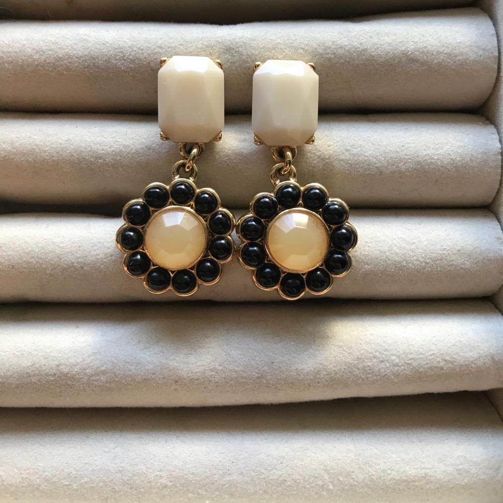 Kate Spade drop flower earrings