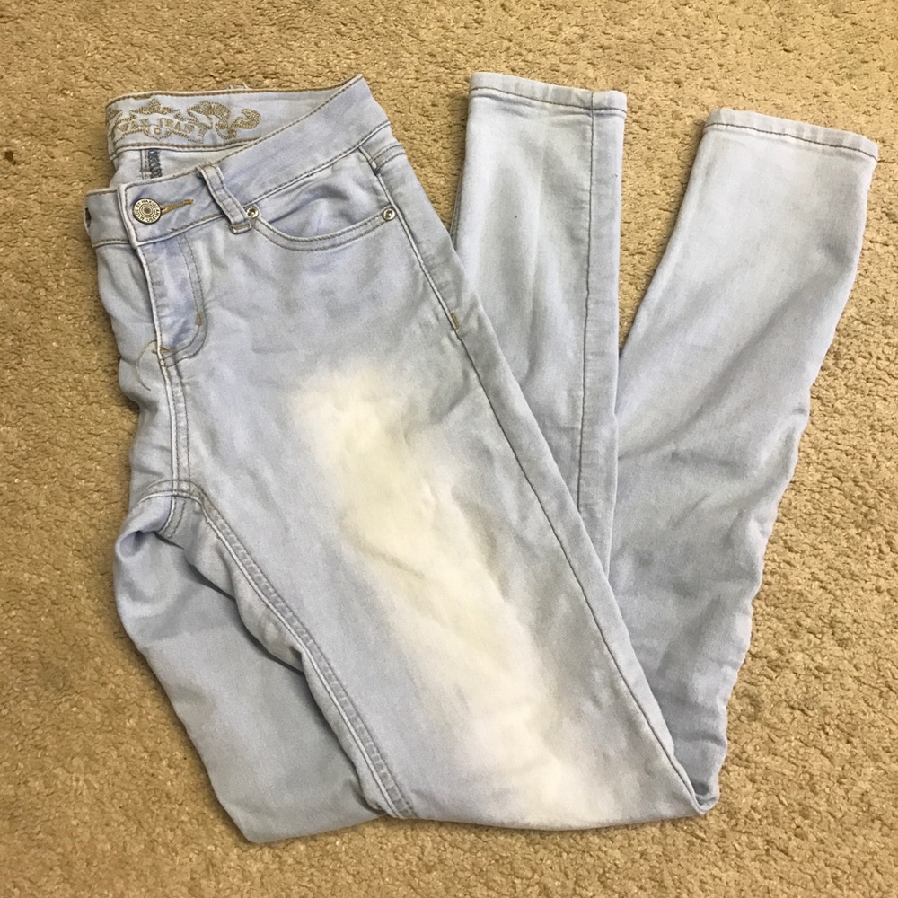 Size 5 Blue skinny jeans