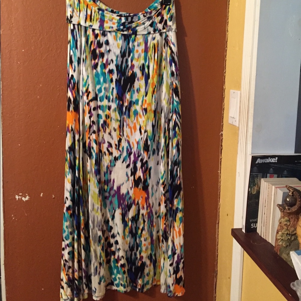 🌸  long maxi skirt