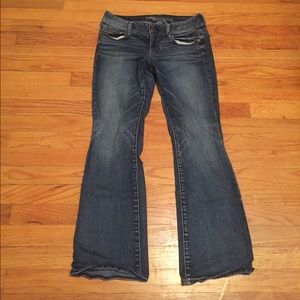 American Eagle Kick Boot jeans----short