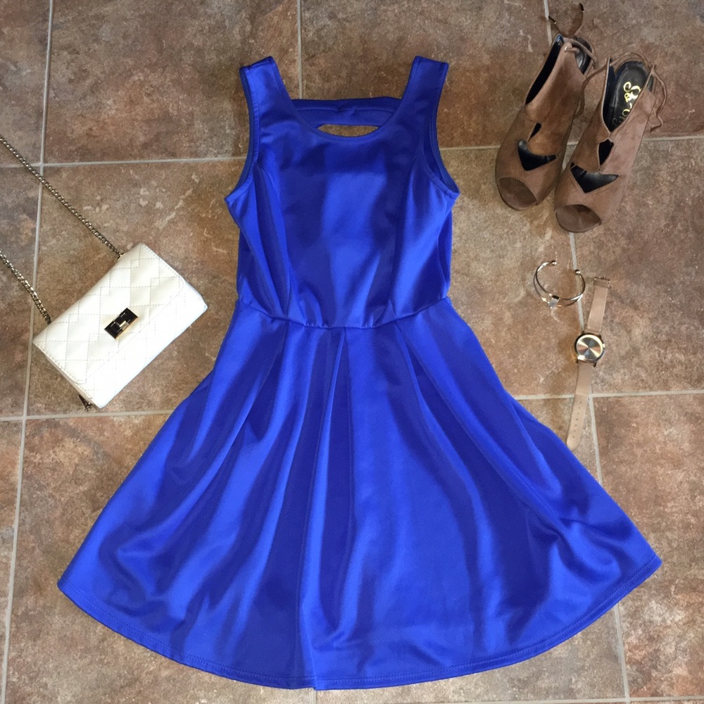 *MOVING SALE*BUY NOW* A'GACI Blue Cocktail Dress