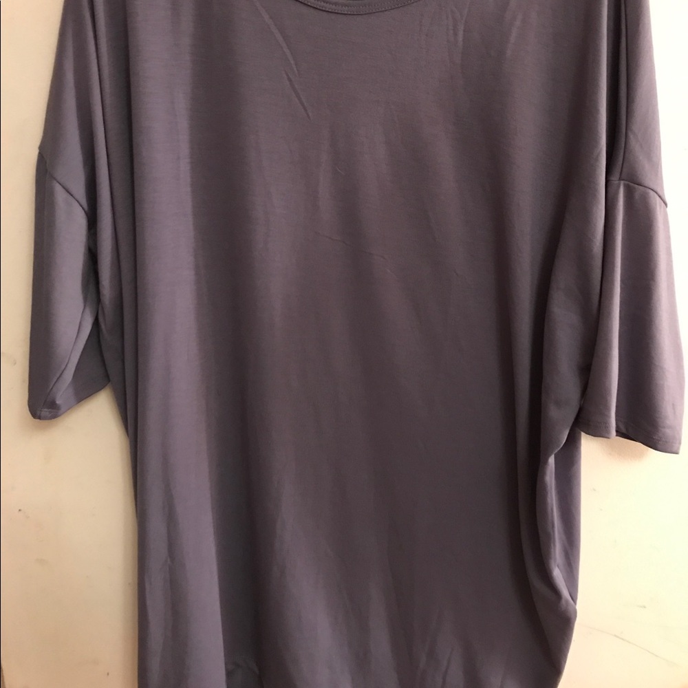 LULAROE XL PURPLE IRMA