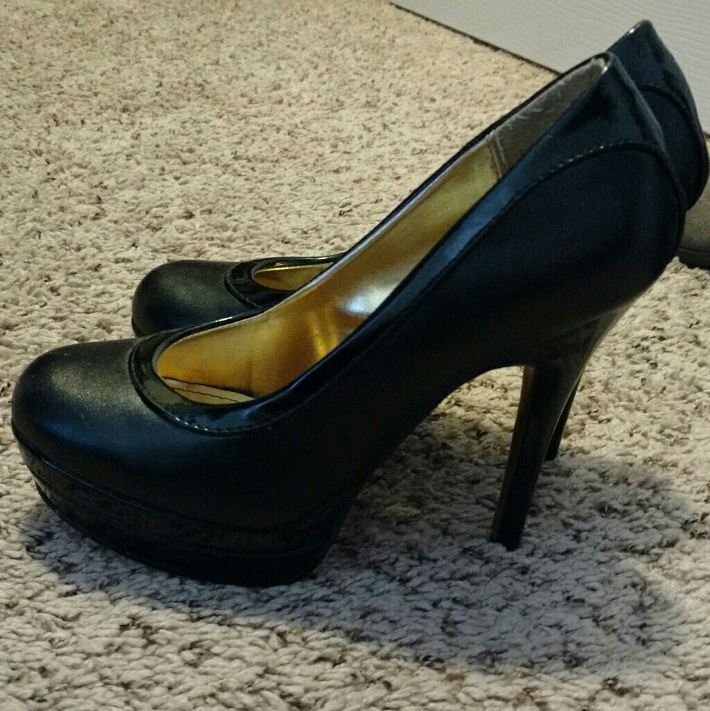 Black heels