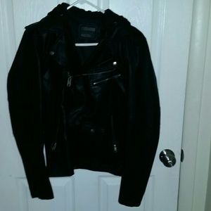 21MEN Leather Jacket