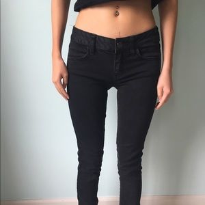 American Eagle Black Skinny Jeans