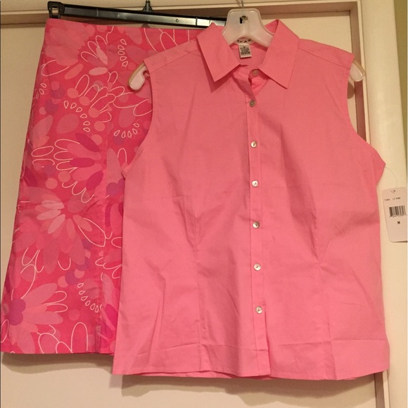 Rafael Pink Skirt Size 10 - Picture 3 of 3