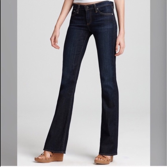 Ag Adriano Goldschmied Denim - SOLD 💌Size 26 Anthro AG Dark Bootcut Denim Jeans