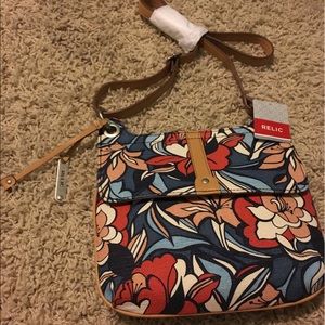 Relic floral purse