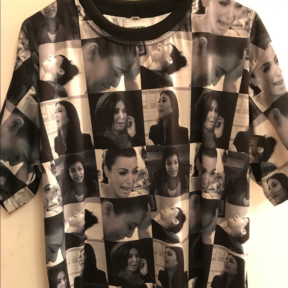 Robert Boris Crying Kim Shirt