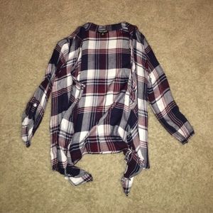Flannel/Cardigan Top
