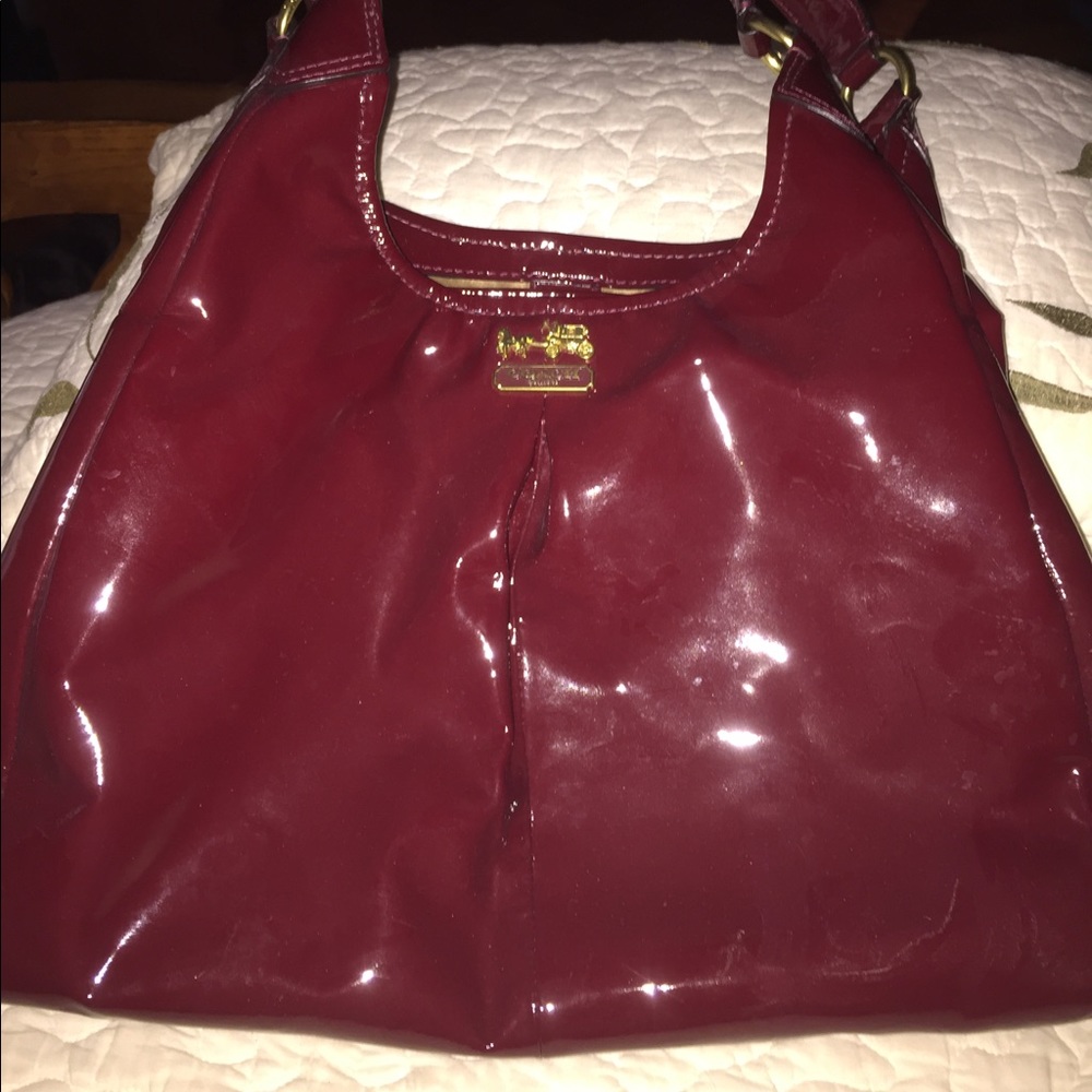 Red Coach Purse