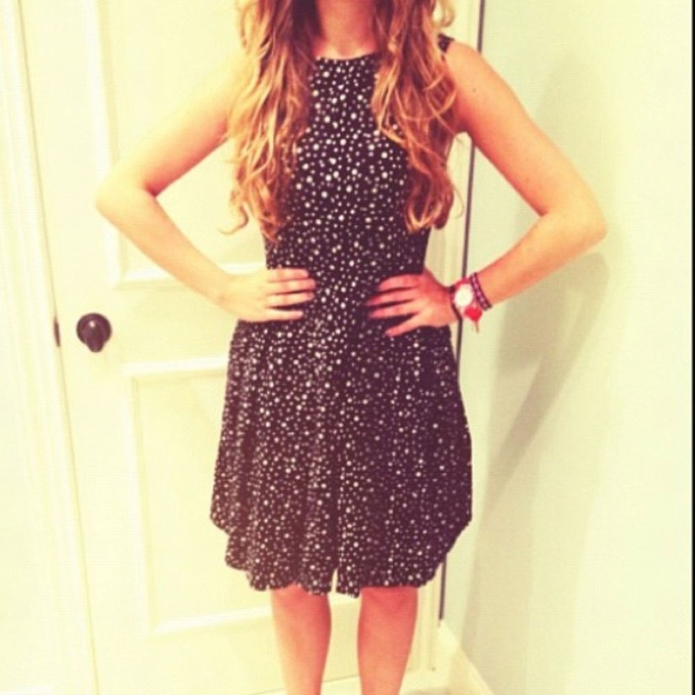 THE LIMITED polka dot dress