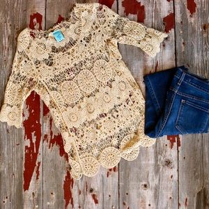 Crochet Lace Top