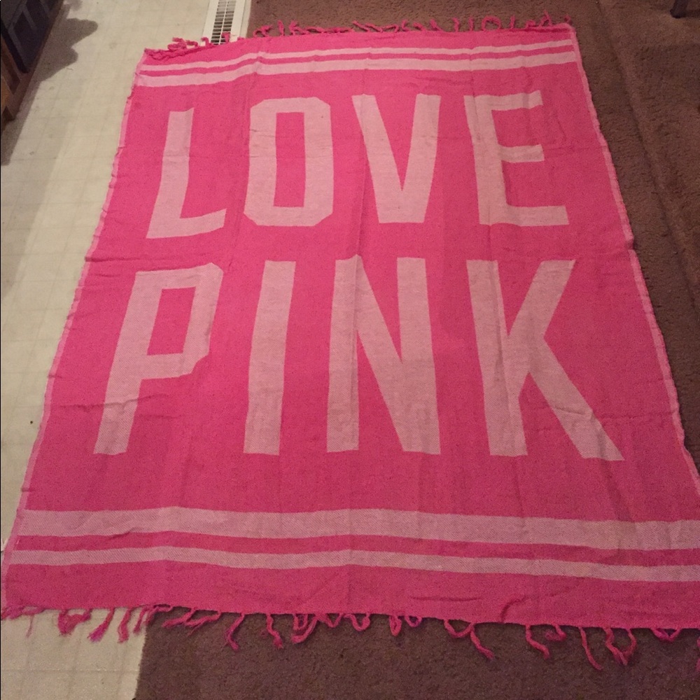 PINK beach blanket