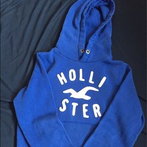 Blue SMALL Holister Hoodie