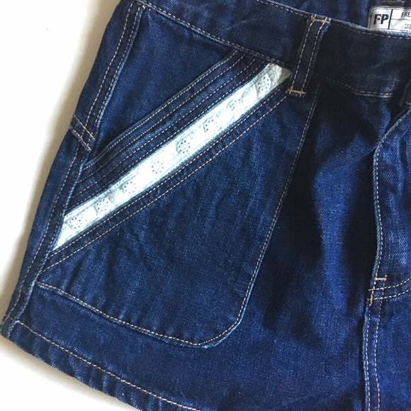 Free People Sweet Surrender Jean Shorts - Picture 5 of 7