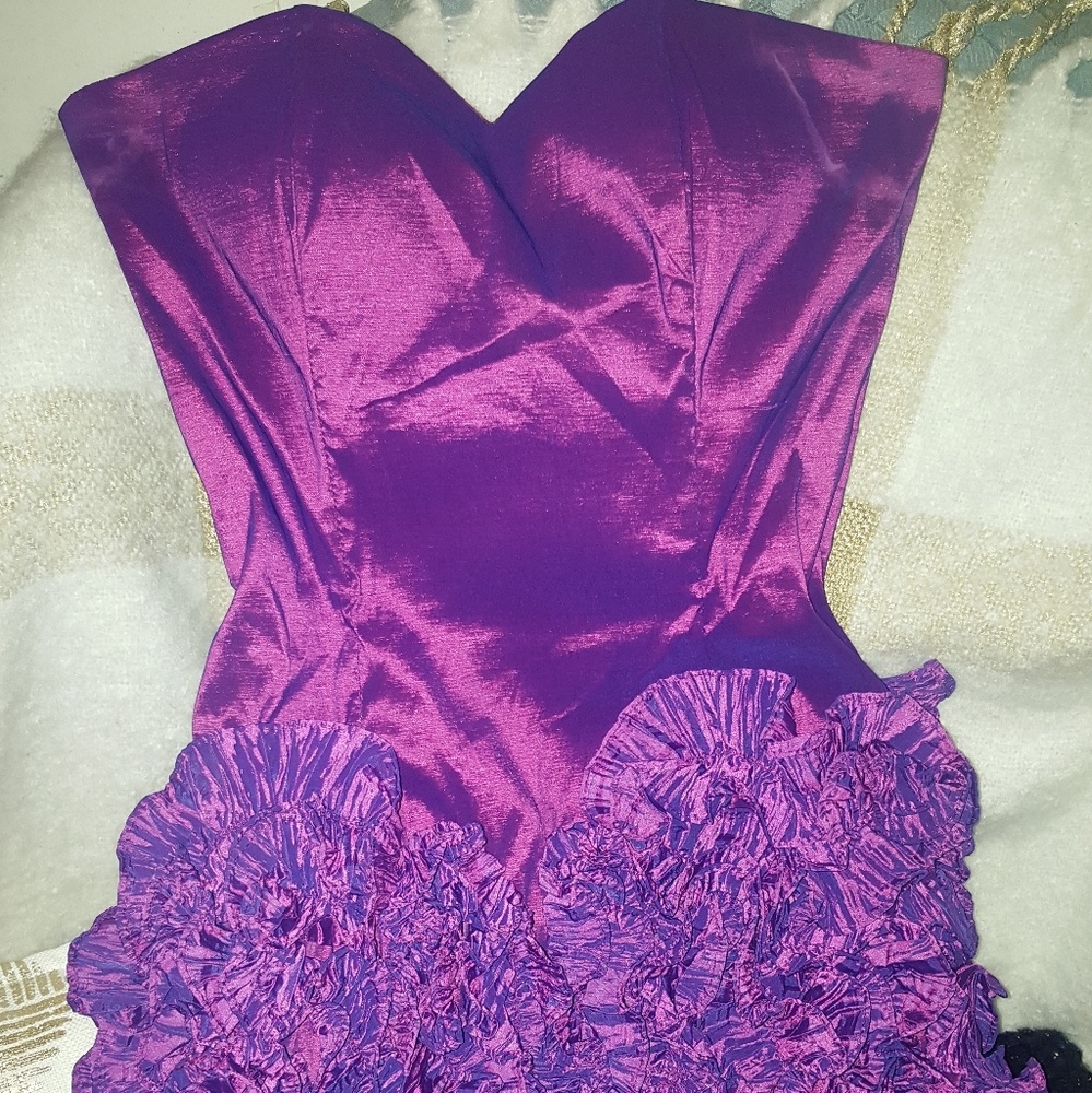 Purple Party Dress
