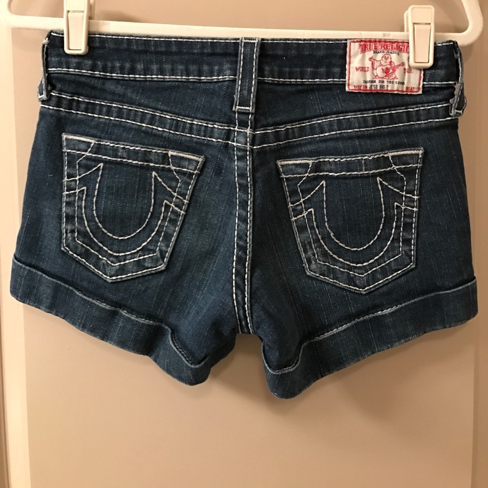 True Religion Jean Shorts