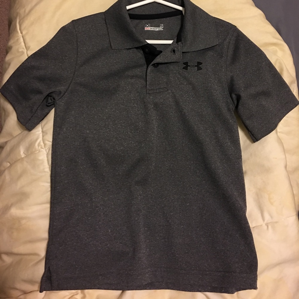 Under Armour Gray Polo