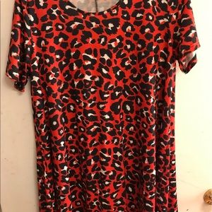 ASOS Curve Animal Print Dress