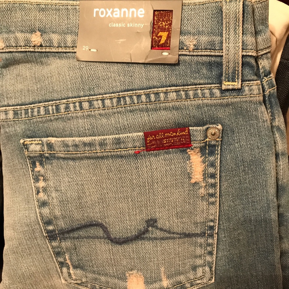 7 For All Mankind - Roxanne Classic Skinny Jeans