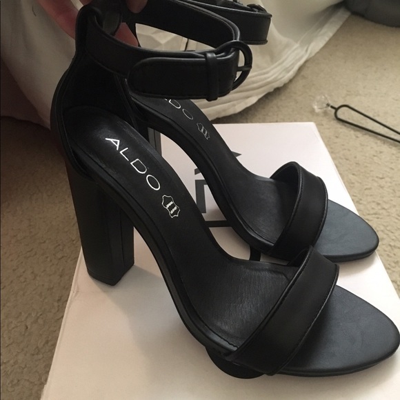Aldo Shoes - Aldo Cadaudda Ankle Strap Block Heels