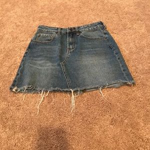 Pacsun denim skirt