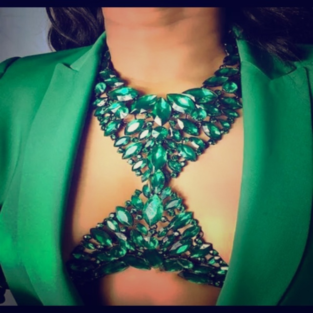 Crystal body chain