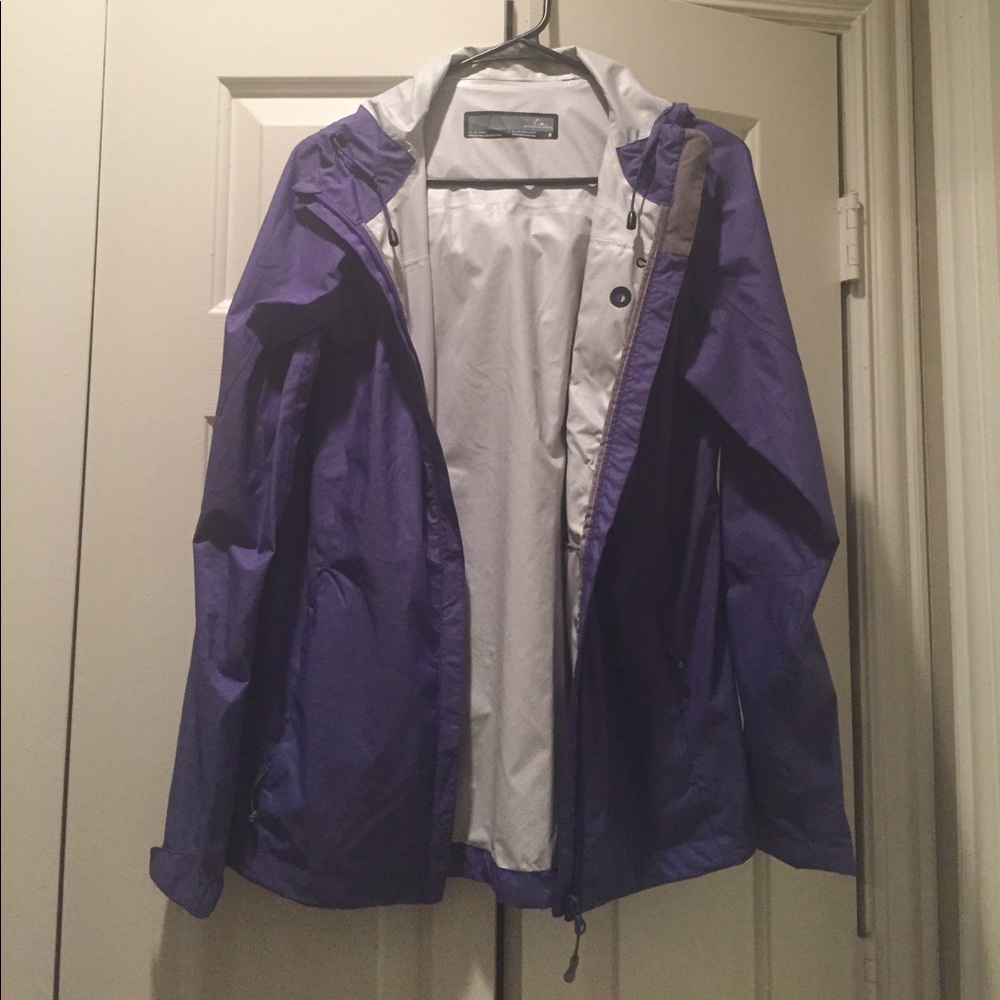 Paradox Rain jacket purple light great condition