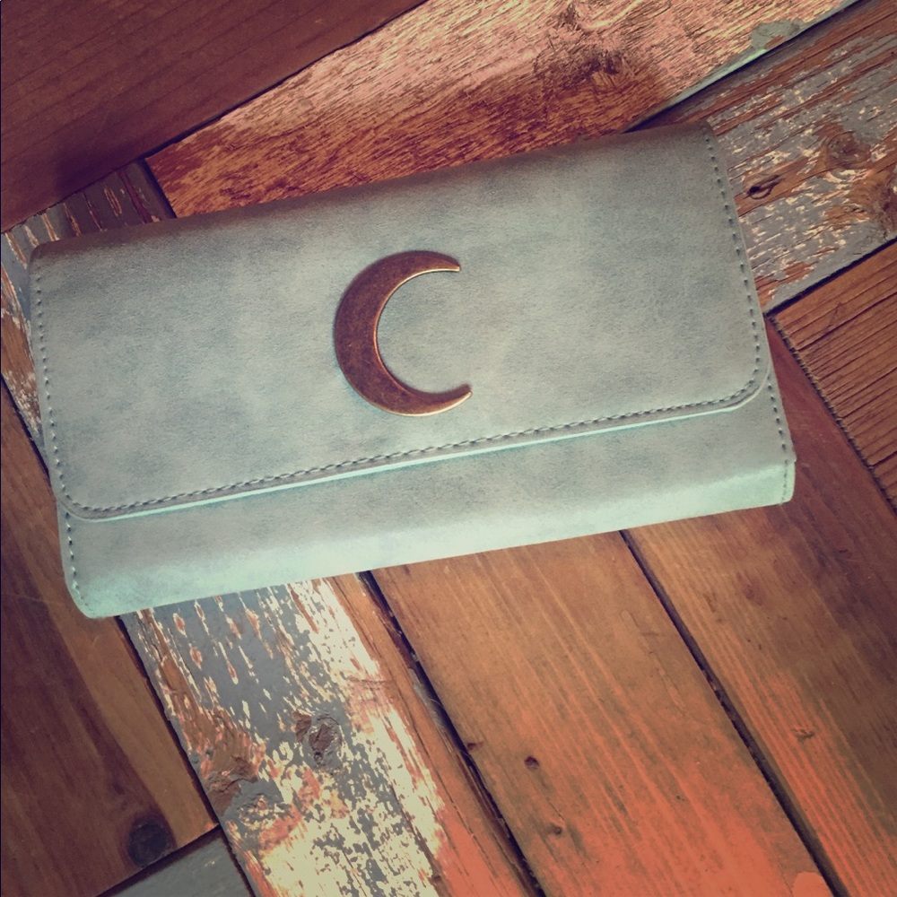 Used Teal Mossimo Supply Co. Wallet