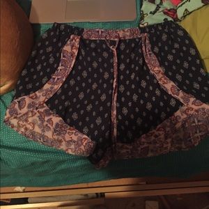 Paisley shorts