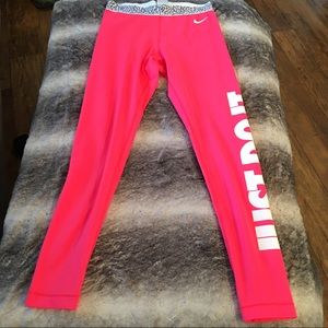 Nike pro dri-fit medium tights/yoga pants.