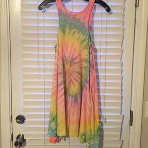 Unif tie dye dress