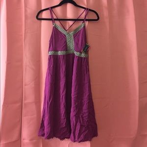 Magenta purple dress