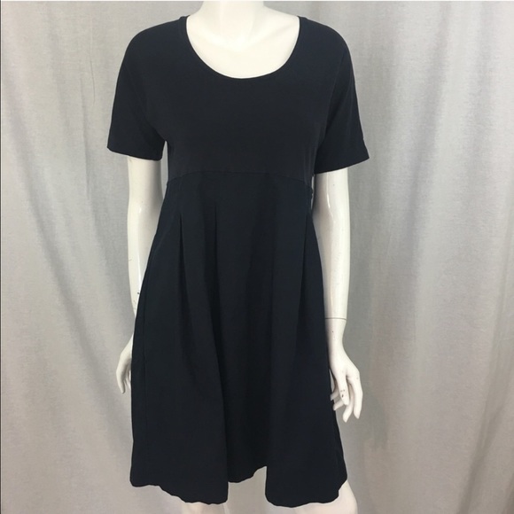 SOLD 🍂Sz Large COS Pleated Skirt Scoop Neck Dress - Picture 7 of 7