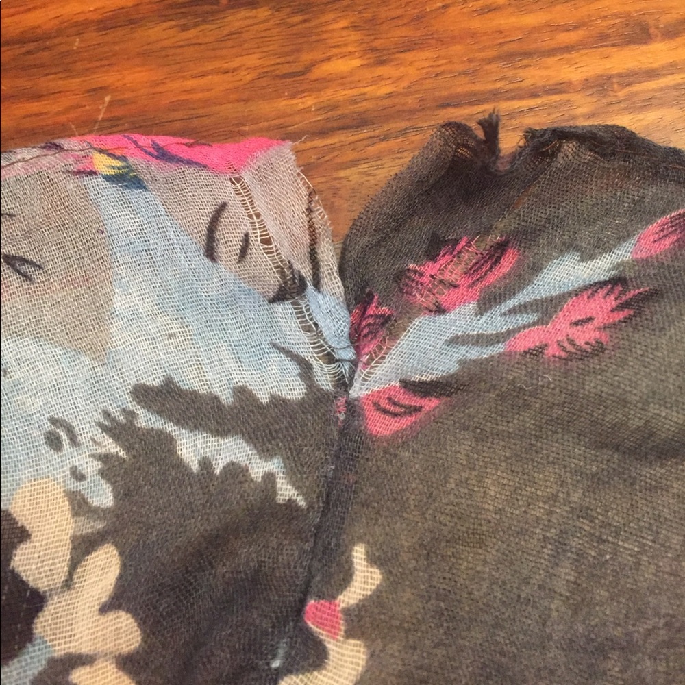 Floral Infinity Scarf - Picture 2 of 2